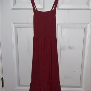 Old Navy Red Dress with Cross Back
